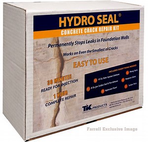 TK Products TK-HYDRO SEAL URETHANE Injection Cracked Concrete Repair Kit