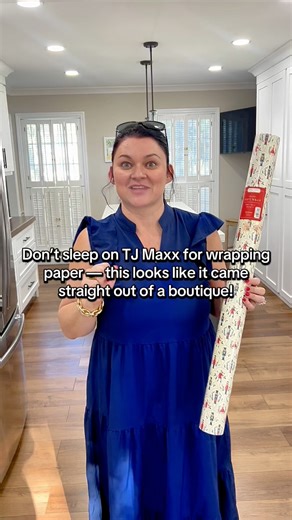 TJ Maxx wrapping paper is giving designer energy on a budget! 🎁✨ I can’t get over how high-end this looks — perfect for Christmas gifts without spending a fortune. I love beautiful wrapping. Especially on a budget. Comment if you’re a fellow Maxxinista or love wrapping as much as I do! ❤️ #TJMaxxFinds #GiftWrapGoals #MsKimmerling #HolidayVibes #ChristmasWrapping #BudgetFriendlyFinds #GiftWrapInspo #HolidayDecor #Maxxinista #LuxuryOnABudget #ChristmasGifts #GiftWrappingIdeas | Ree Ree’s Creative