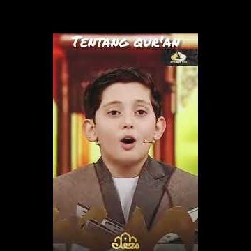 Masha Allah, the melodious chanting of the Koran that this child is reading