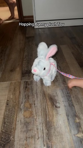 Interactive Realistic Hopping Bunny Plush Toy