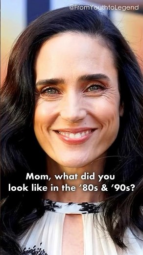 💔 Jennifer Connelly - The 80s & 90s | Then & Now #thenandnow #nostalgia #jenniferconnellyedits