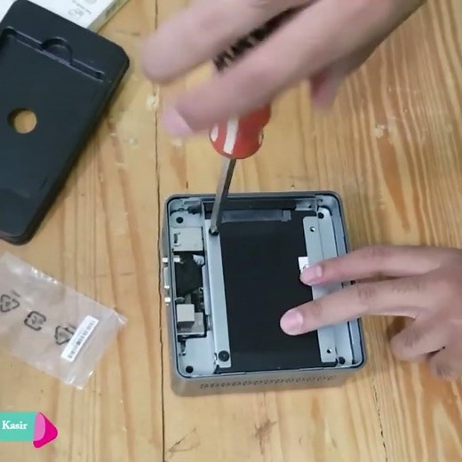 Cara Pasang SSD & RAM Pada mini PC Intel NUC KIT NUC6CAYH Part2 #short