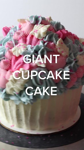 Giant Cupcake Cake Ideas For Kids Birthday | DIY Decorations