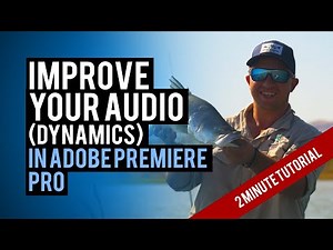 Balancing Audio Levels: How to use Dynamic Compression (Adobe Premiere Pro 2020)