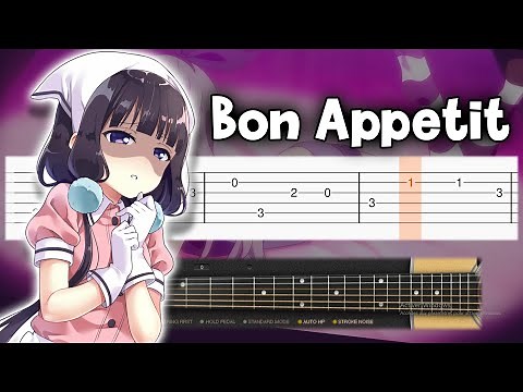 Blend S OP - Bon Appetit♡S - Guitar tutorial (TAB)