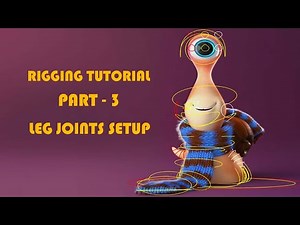 How to Rigging a character II Leg IK_Handle and controller setup Rigging II PART - 3