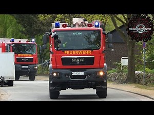 🚨 FlKfz Gebäudebrand + Fw Geräterüstfahrzeug Bundeswehrfeuerwehr Laboe