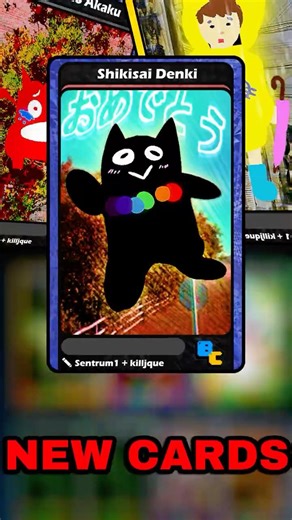 NEW Colour And Electricity Card in Blox Cards! Official muship x Blox Cards Collab #bloxcards #tcg