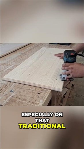 Simple router technique to add a decorative detail to the underside of a worktop.