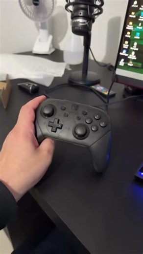 Unboxing Controle Nintendo Switch Pro #fyp #nintendo #foryou #switch #fy #tech #fypシ #viral #shorts