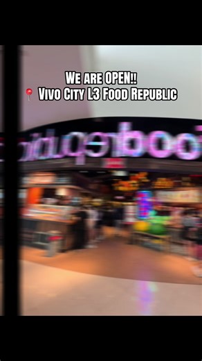 Our newest store at Vivo City Level 3 Food Republic is Officially Opened! 🥳👏 We can’t wait to serve you delicious Filipino Favorites! We will be posting the winners for the giveaway tomorrow! 😍 #lechonpinoysg #singaporefoodie #lechonsingapore #fyppppppppppppppppppppppp #lechonbelly