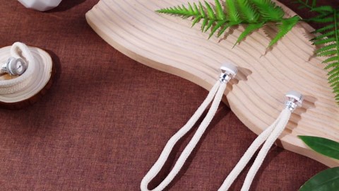 Maitys 6 Pieces Catalytic Wick Replacement Oil Lamp Wick Replacement Catalytic Air Control Burner Lamps for Burner Diffuser Aromatherapy(Silver)