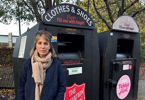 ‘I’m being treated like a criminal for donating my late husband’s clothes’