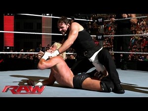 Dolph Ziggler vs. The Shield - 3-on-1 Handicap Match: Raw, August 19, 2013