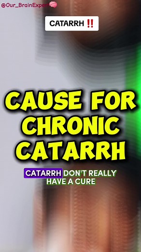 Catarrh (Nasal congestion/mucus formation)