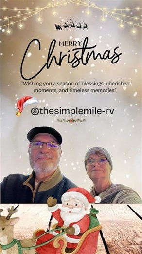 Merry Christmas from our RV home to your home!