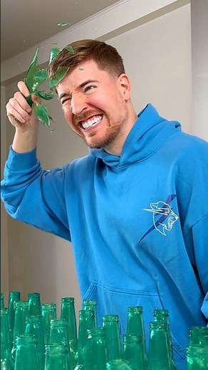 Bottle Head Smashing World Record Attempt!