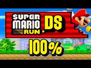 Super Mario Run DS - 100% Longplay Full Game Walkthrough Gameplay Guide