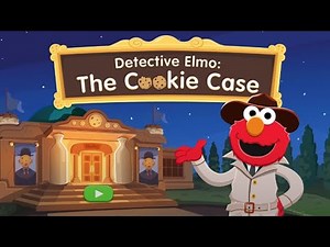 Detective Elmo Solves The Cookie Case! Fun Sesame Street Mystery Game for Kids