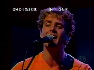 Joey McIntyre - Rain - Live on the Late Show (2001)