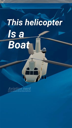 🕰️ AvHistory Ep. 4 Boat helicopter | Boeing CH-47 #aviation #aviationgeek #blender3d