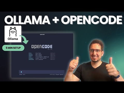 Easy OLLAMA Setup with OpenCode in MINUTES