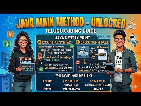 Java main method explanation