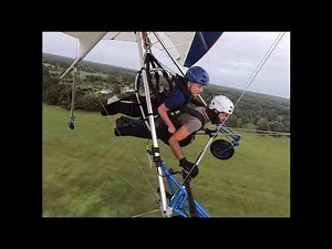 hand gliding video