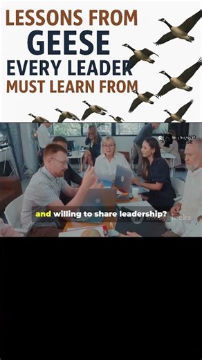 What Geese Can Teach You About Real Leadership #facts #motivation #leadership #
