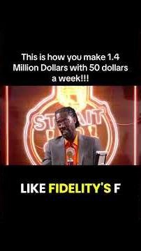 This is how you make 1.4 Million Dollars with 50 dollars a week!!! #stocks #investing #money #foryou
