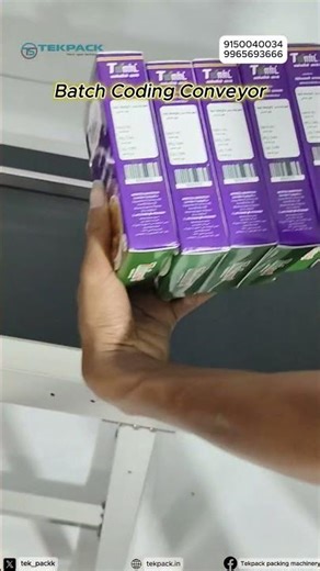 Pouch Packing Machine | QR Code/Batch Code Printing Thermal Inkjet (TIJ) #shortvideo