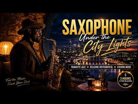 Soft Romantic Saxophone Music 🎷 Calm Instrumental Melodies