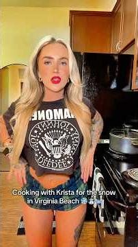 Cooking with Krista 😜😍