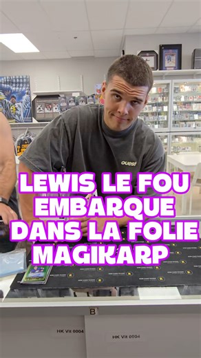 59K views · 263 reactions | Lewis le fou débarque en boutique… et deviens fou dans la chasse à la Magikarp !   #PokemonCards #magikarp #LewisLeFou #paldeaevolved #RemiCardTrader #Pokemoncollector #TCGPlayers | Rémi Card Trader - Pokefr | Facebook