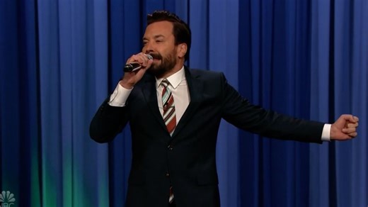 Jimmy Fallon addresses Twitter hashtag rumor with song