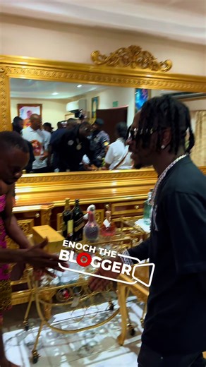 Shatta Wale and Medikal Visit Kumawu Chief Palace