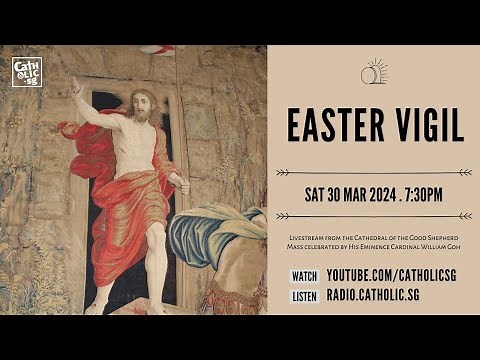 Easter Vigil 2024 – Catholic Mass Today Live Online
