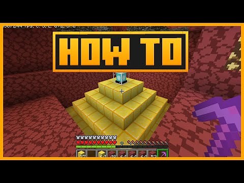 👉 How to PUT a BEACON in the NETHER and make it WORK? [Java and Bedrock]👈