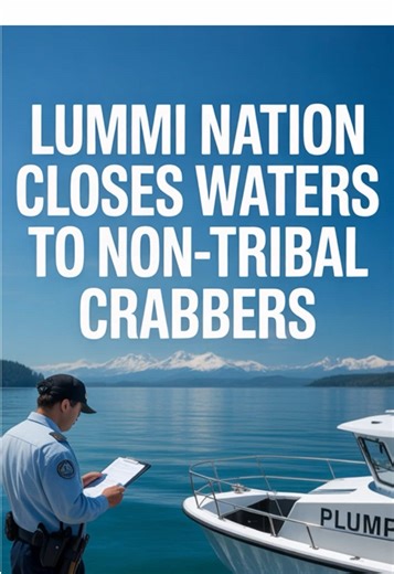 Lummi Nation Closes Puget Sound to Non-Tribal Crabbers — Treaties Win They had state permits. The Lummi had treaties. Guess which one won. Indigenous land back, Native American history, Native victories, Indigenous sovereignty, Native Legal victories, Indigenous history, Native culture and sovereignty, Native voices reclaiming our narrative, Lummi Nation treaty rights, Puget Sound fishing rights #NativeAmerican #IndigenousTikTok #NativeHistory #NativeVoices #IndigenousTruth