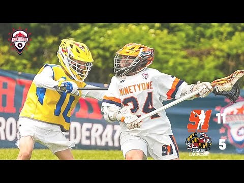 NLF Summer Kickoff 2030 Championship Highlights: Team 91 Long Island Cyclones 11, Crabs 5
