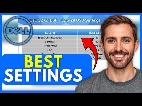 Best Settings For Dell G2524H Monitor (EASY) 2026