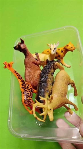 ASMR Unboxing Animal Figures 🦒 Satisfying Plastic Tapping & Sounds (No Talking)