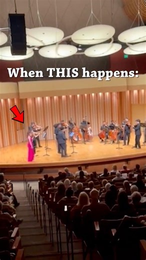 POV: Your violin explodes onstage 🎻😂 #musicfails #fail #violinist #classicalmusic