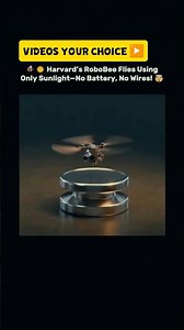 🐝 Harvard's RoboBee Flies Without a Battery! 🤯 The Future of Tiny Robots