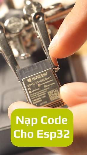 Trả lời @cometoreturn Hướng dẫn nạp #code cho esp32 để anh em tham khảo nha #xuhuongtiktok2023 #linhkiensmart #linhkiendientu #esp32 #learnontiktok