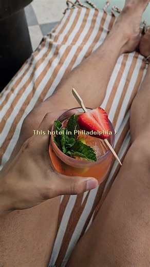 This hidden gem is a must! 📍 Hotel Anna & Bel in Philadelphia