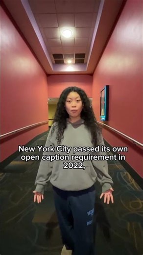 Movies with open caption options vs no open caption options. #OpenCaptions #accessibilityforall
