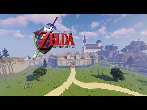 Minecraft: The Legend of Zelda - Ocarina of Time (World Map)