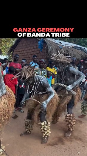 The Ganza ceremony of the Banda people is a powerful initiation ritual marking a boy’s passage into manhood through circumcision and sacred dance. First documented in 1926 by a French ethnographer, the ceremony combines rhythm, movement, and communal participation to prepare initiates physically, spiritually, and socially for adult life. In the 1950s, American Methodist missionaries attempted to suppress the ritual, but it endured. Today, Ganza stands as a testament to resilience — a reminder th
