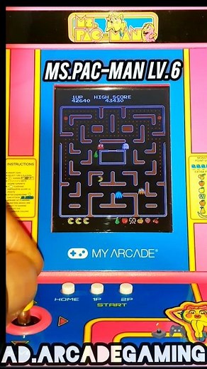 My Arcade Ms. Pac-Man Level 6 - Micro Player Pro